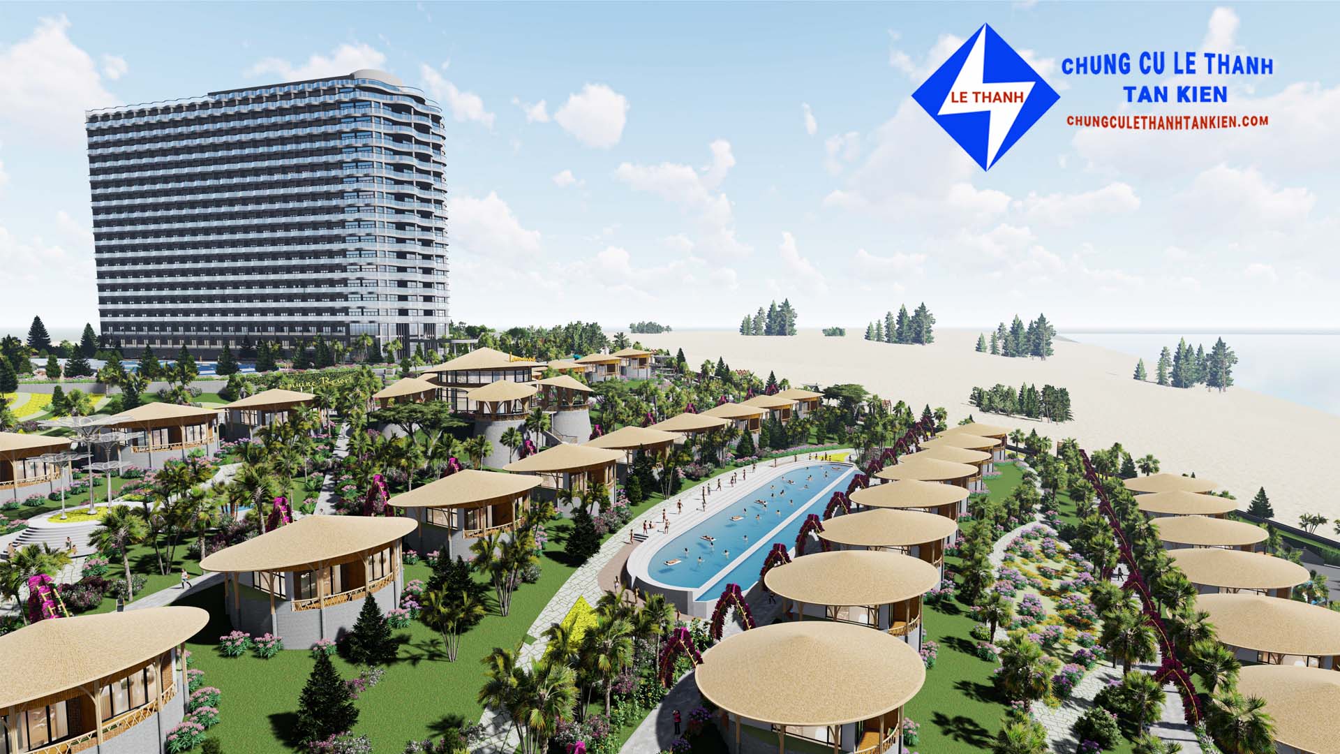 Khách sạn Lê Thành Mũi Né Lamuine Resort năm 2023