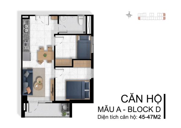 Mở mới Block D NOXH Lê Thành Tân Kiên Block D