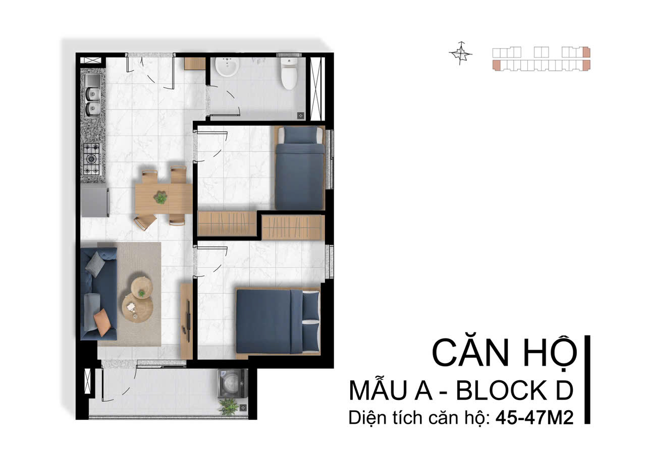 Lê Thành Tân Kiên Mẫu A Block D Mở mới Block D NOXH Lê Thành Tân Kiên Block D