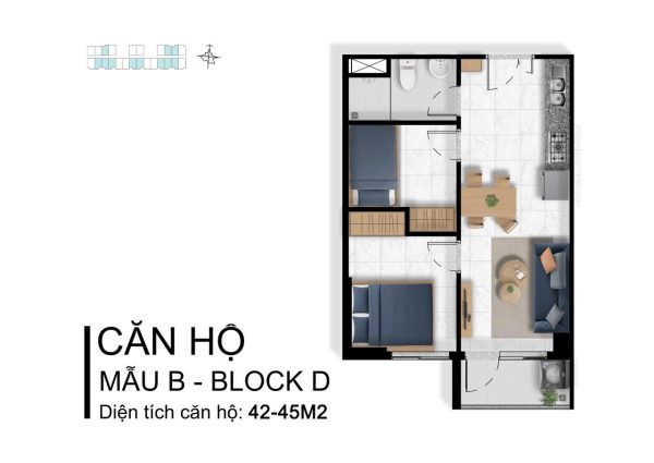 Mở mới Block D NOXH Lê Thành Tân Kiên Block D